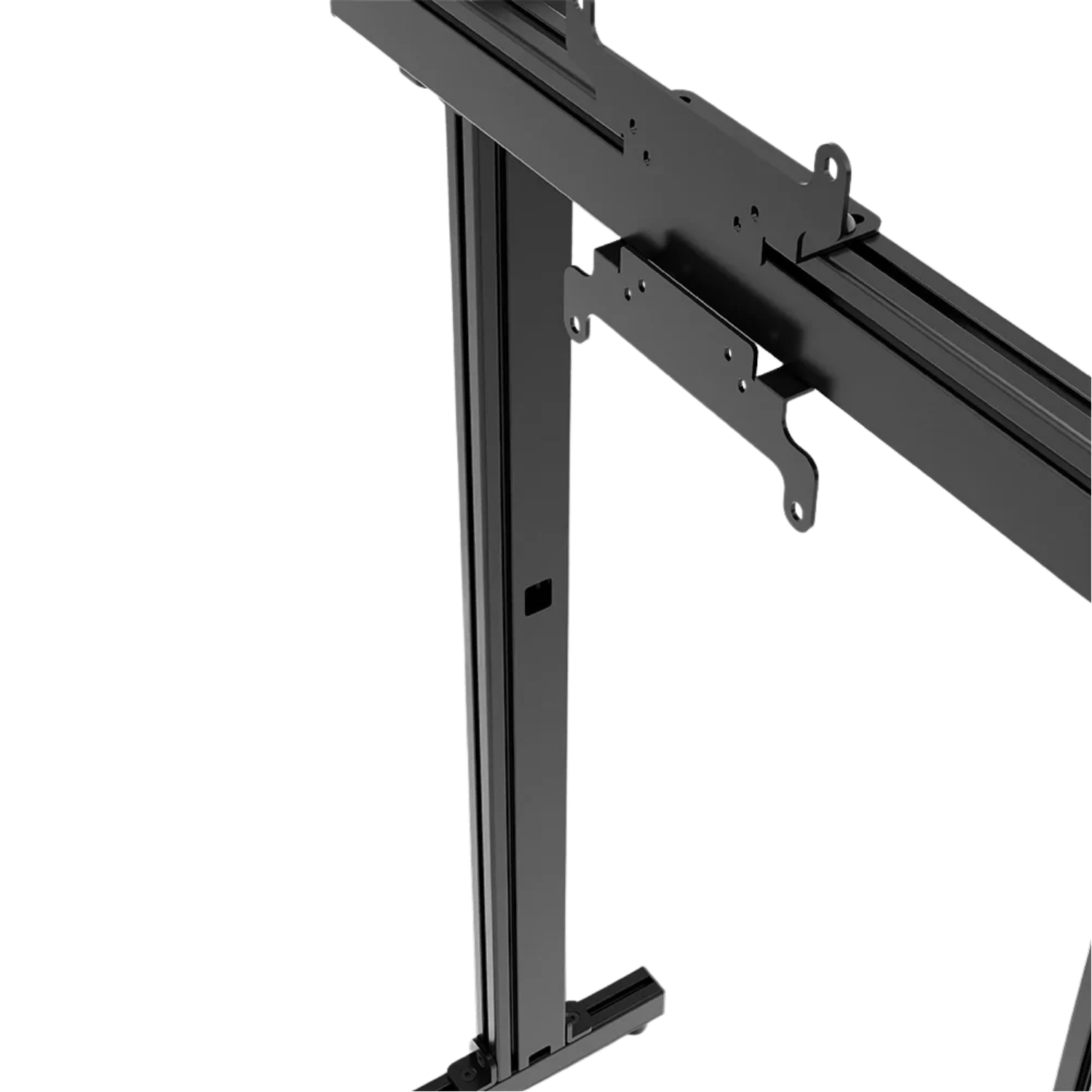 40 x 80 mm aluminium profiles and steel hardware of the SIMGASM Apex stand